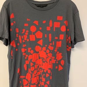 Marc by Marc Jacobs Geometric T Shirt - Mens Small